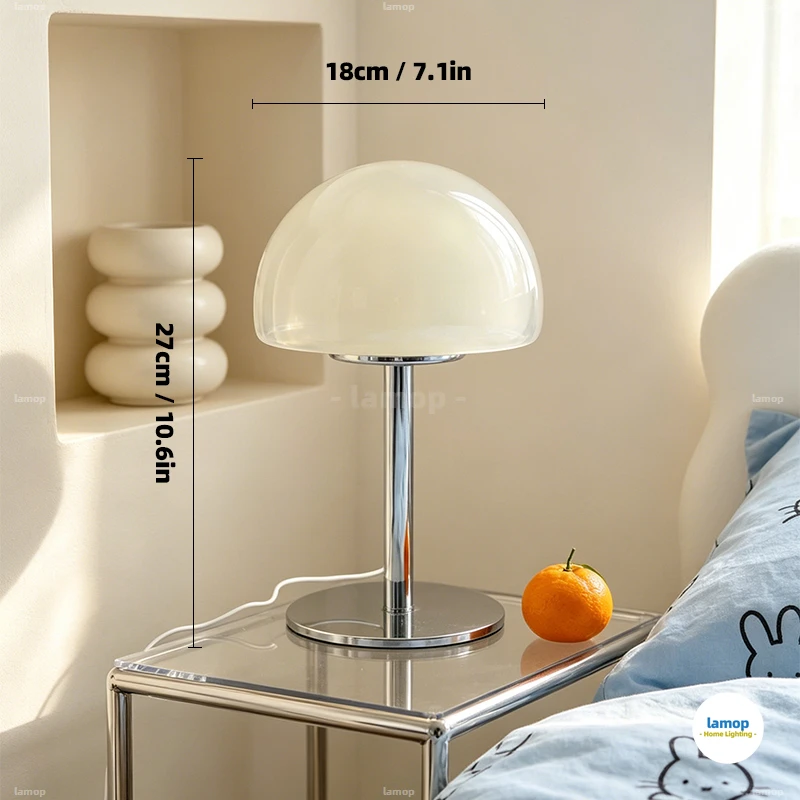 Sunset Glow Floor Lamp Bauhaus Mid-century Vintage Glass Lamp for Living Room