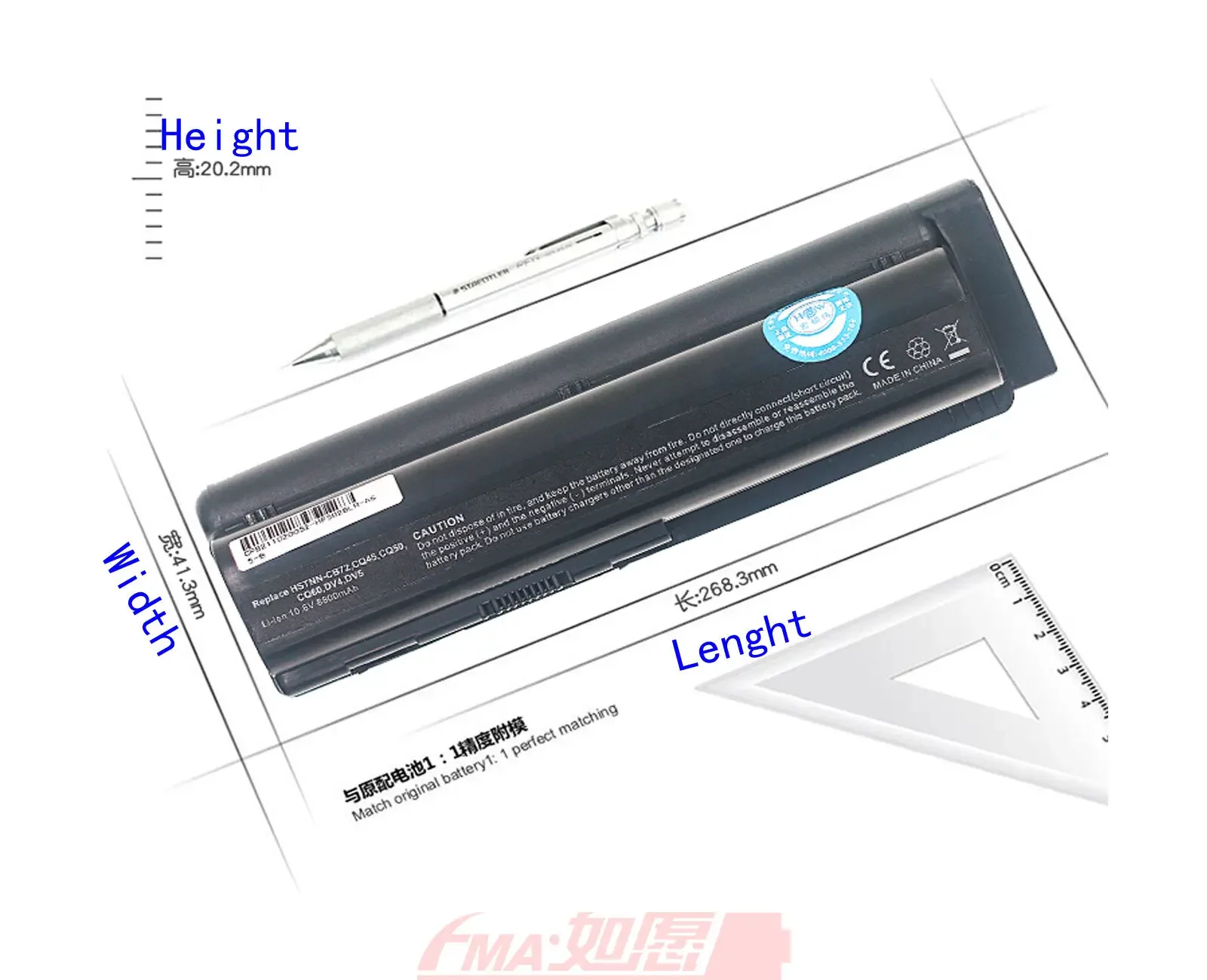 كمبيوتر محمول بطارية ليثيوم أيون 10.8 فولت 8800 مللي أمبير ل HP هيوليت باكارد كومباك CQ40 CQ45 CQ41 CQ61 DV4 dv6 HSTNN-LB72