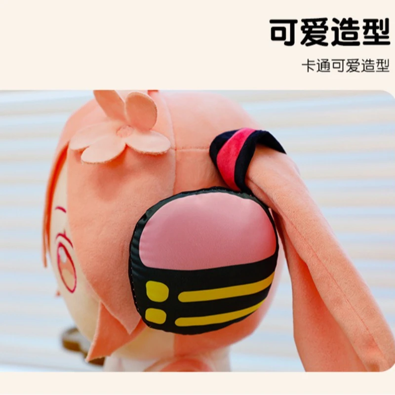Anime Cute Hatsune Miku Stuffed Plush Doll Cartoon Hatsune Peripheral Plush Companion Doll Children Sleeping Comfort Pillow Gift