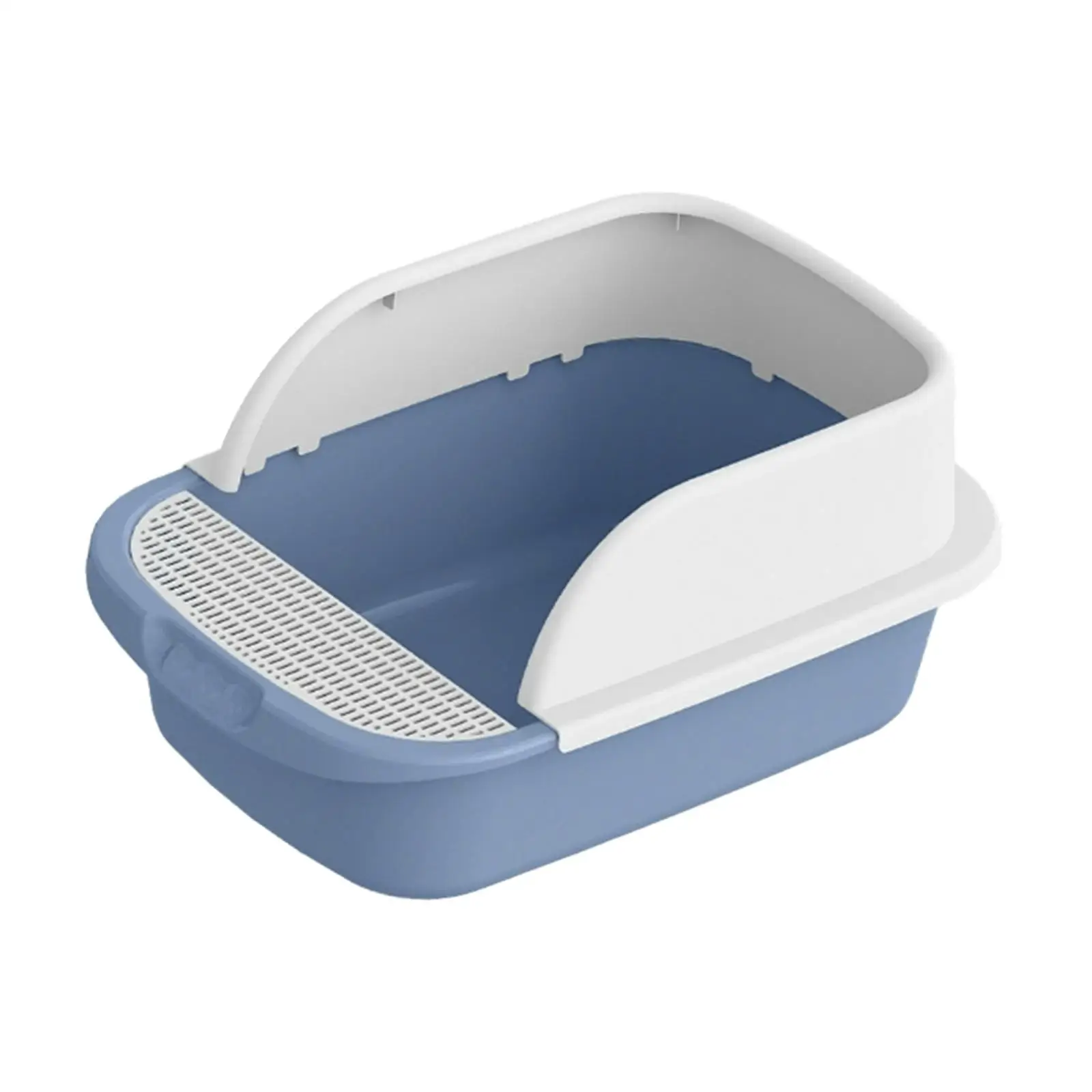Imagen 3: Inodoro para Gatos, Semicerrado, Duradero, Caja de Arena Grande, Bandeja para Excrementos