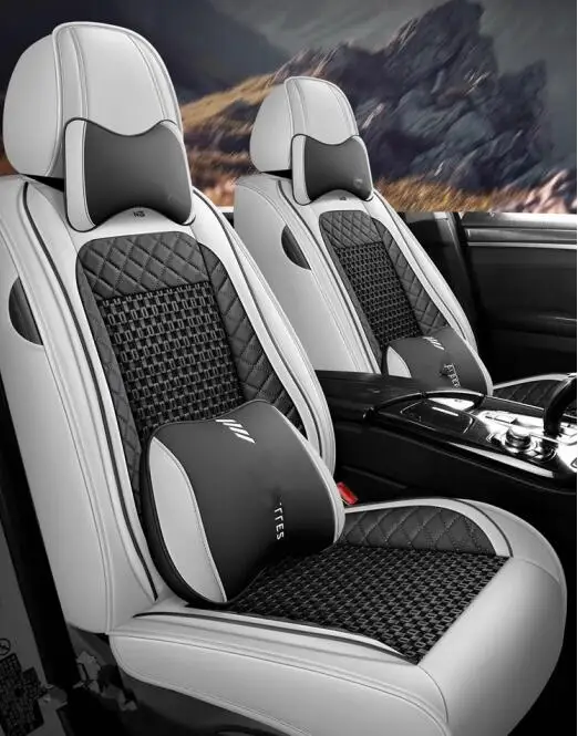

Чехлы на передние и задние автомобильные сиденья для Honda CR-V 2021-2012, хорошее качество, прочный дышащий чехол на сиденье с подушкой для CRV 2018