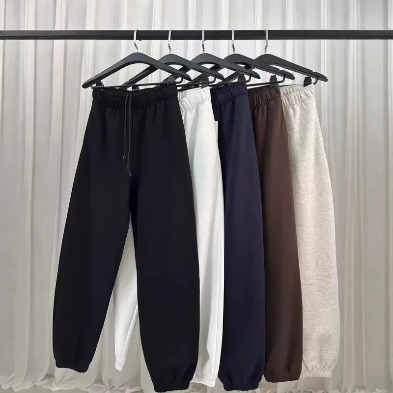 Women Yoga Sweatpants Wide Leg Drawstring Pants Loose Fit Casual Sports Trousers Comfortable Daily Wear Athleisure Bottoms