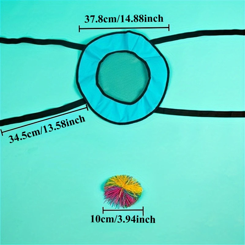 1set Interactive Toss and Catch Game | Lightweight,Foldable, Ideal for Sensory Integration and Eye-Hand Coordination Training image 3