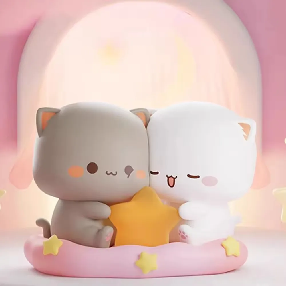 

Original Panda Bubu And Yier Blind Box V2 Daily Life Series Bubu And Dudu Panda Bear Figures Model Desktop Car Ornaments Gifts