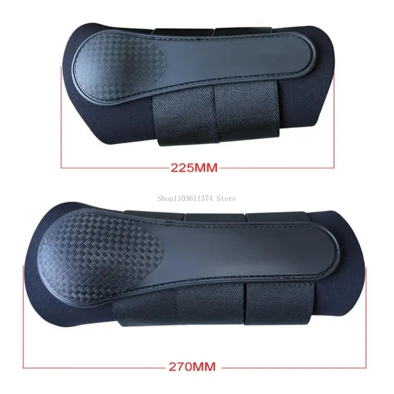  Horse Leg Armors Protective Design Comfortable Breathable Cushion Adjustable