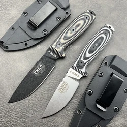 ESEE Series Outdoor High Hardness Straight Knives, Kydex Sheath, Fixed Blade, Ultra-sharp, for Hunting, Self Defense, Camping