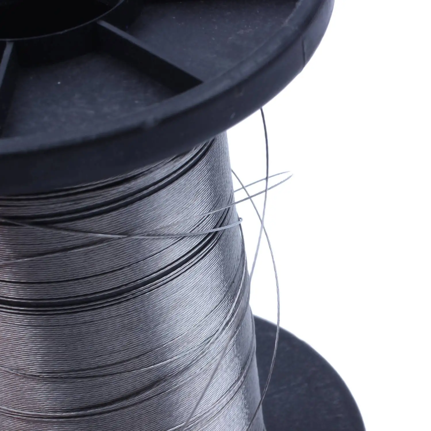 A24I 30M 304 Stainless Steel Wire Roll Single Bright Hard Wire Cable, 0.3Mm