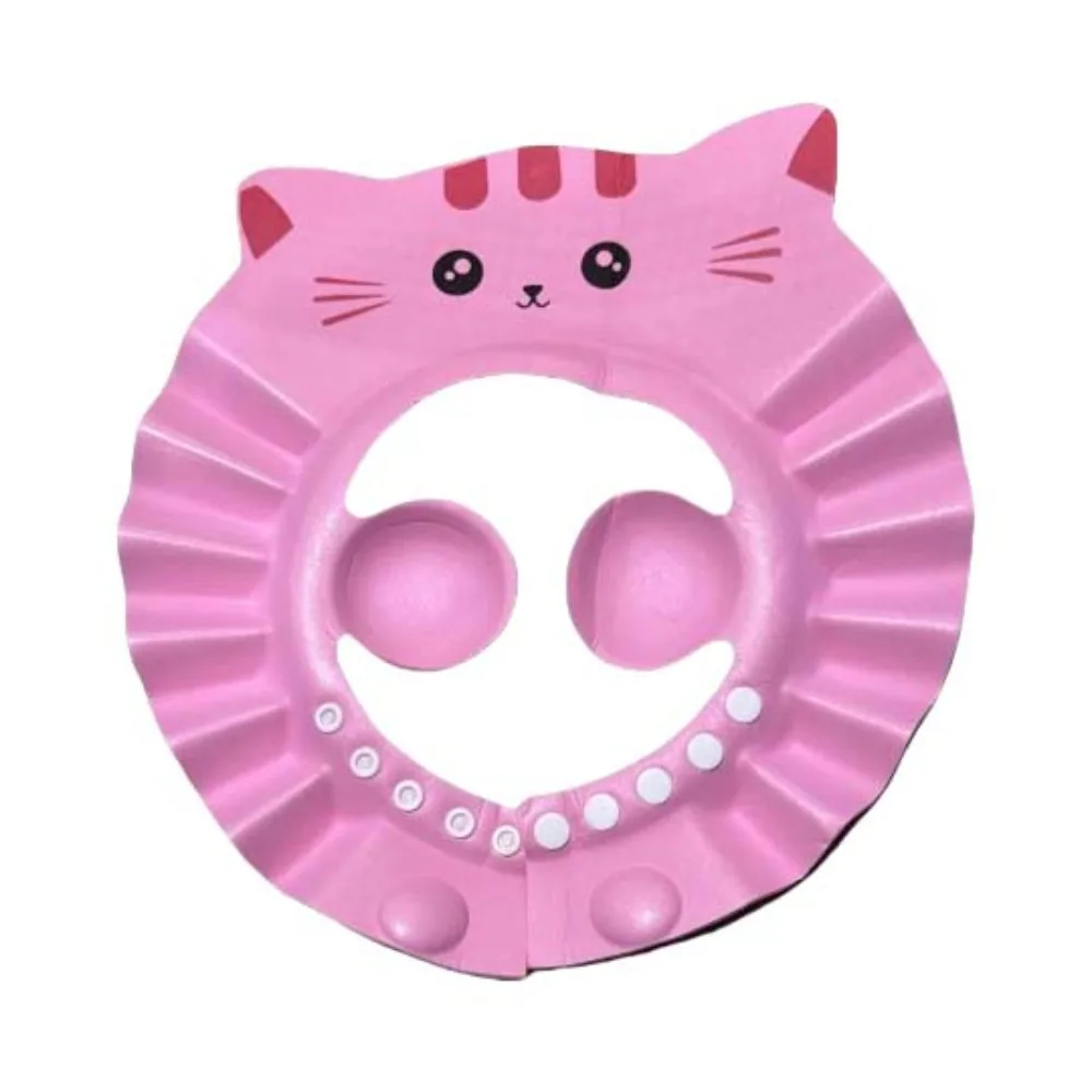 

Cartoon Infant Ear Protection Prevent Water Into Ear Children Shampoo Cap Hair Wash Shield Hat Bath Hat Baby Shower Cap