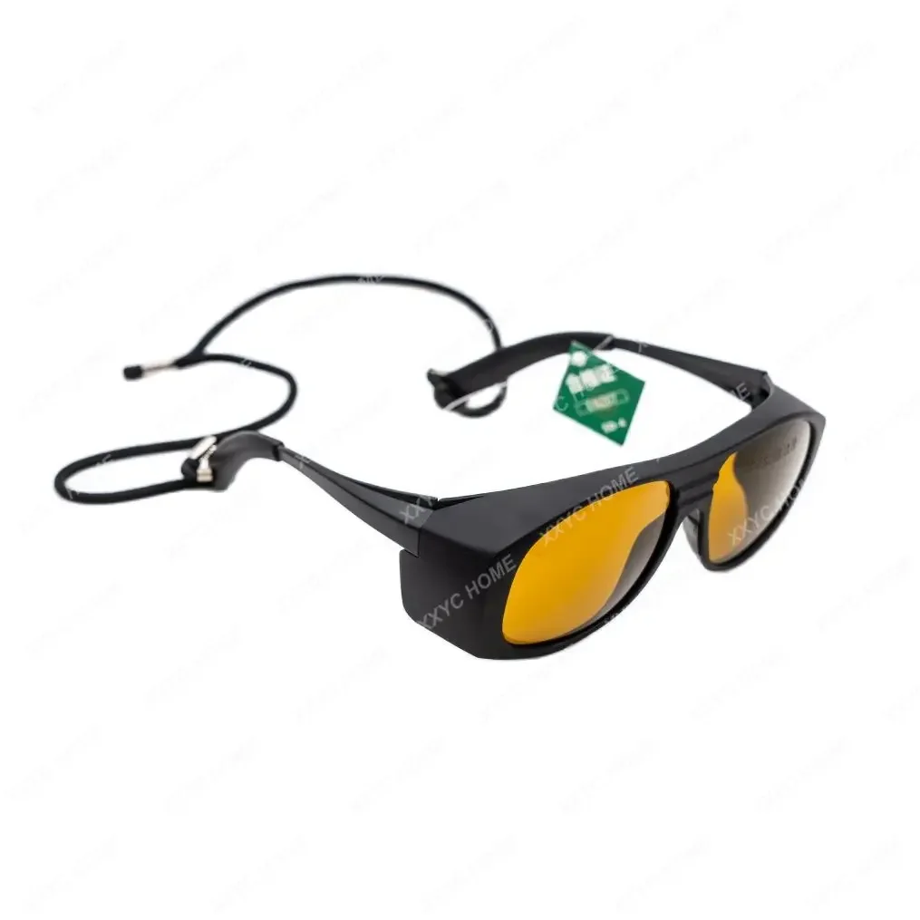 

Multi-wavelengths Laser Protection Glasses For Nd:YAG 532 & 1064nm UV266,355nm He-Cd and Ar+ Lasers O.D 4-7 VLT 45%