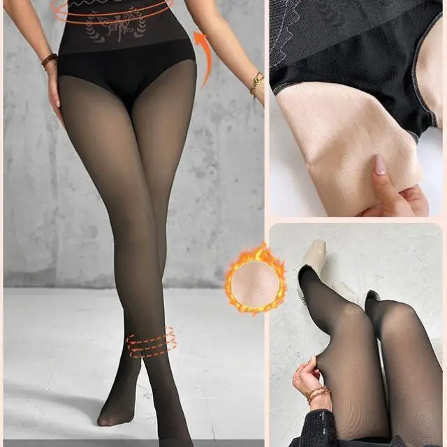 

Women's Tight Fit High Waist Straight Leg High Waist Korean Sle Casual Pants Inner Transparent New Model Butt Enhancing