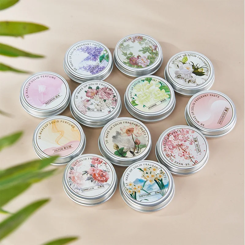 Peony Lavender Lotus Rose Delight Senses Fragrance Enthusiasts in Anywhere Women Men Delicate Solid Perfume Cherry Blossom