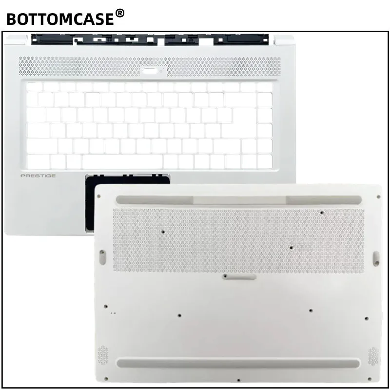 New For BOTTOMCASE® Creator P65 MS-16Q2 16Q3 Upper Case Palmrest Cover /Bottom Base Cover White