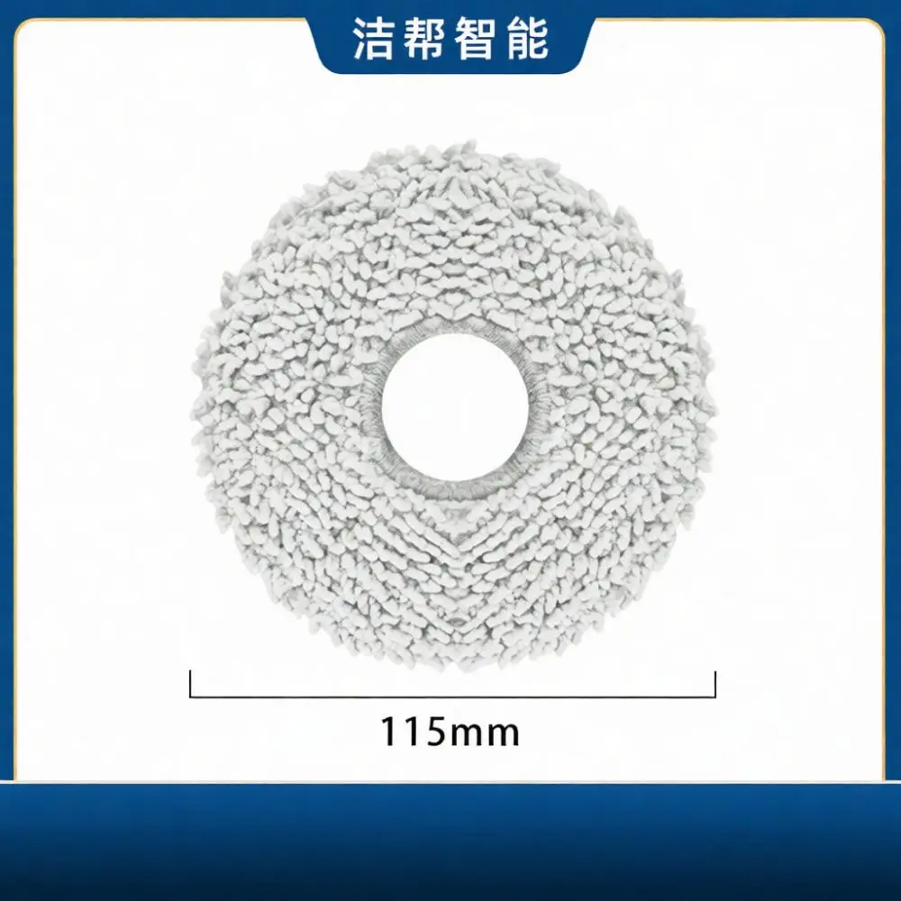 Replacement Spare Parts For Ecovacs X5 Pro X5 Robot Vacuum Main Roller Brush Side Brush Hepa Filter Dust Bag Set