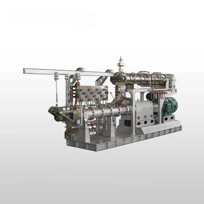 China Supplier Pets Feed Making Machine Fish Feed Mill Pellet Making Extruder Machine Pet Feed Pellet Production Line for Sale