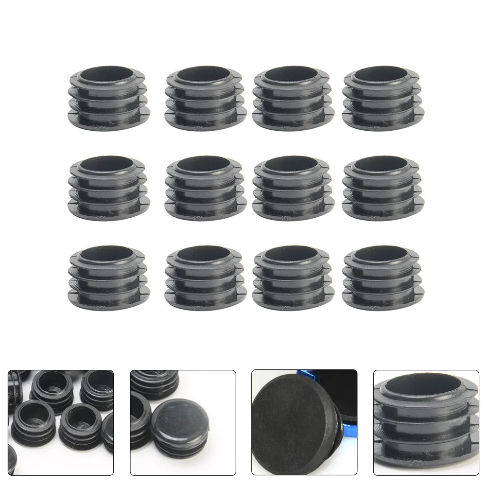12Pcs Bike Handlebar End Plug Plastic Material Durable Lightweight Cycling Supplies Bike Handlebar End Plug Cycling Supplies