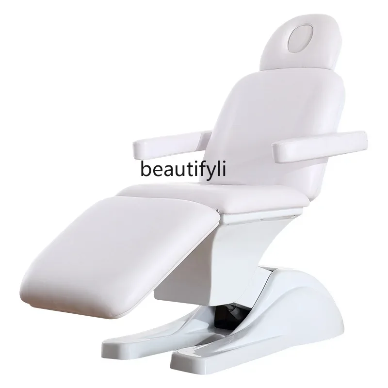 

Electric Beauty Lifting Tattoo Dental Bed Folding Massage Physiotherapy Lifting Micro-Whole Bed