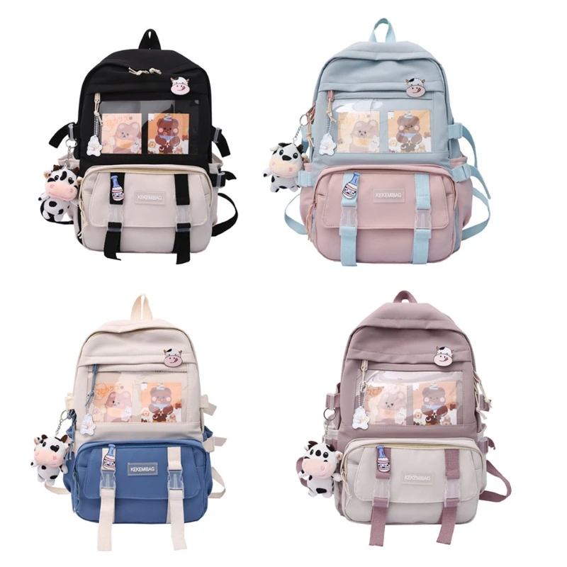 

Backpack Rucksack Teen Girls School Bag Student Book Bags