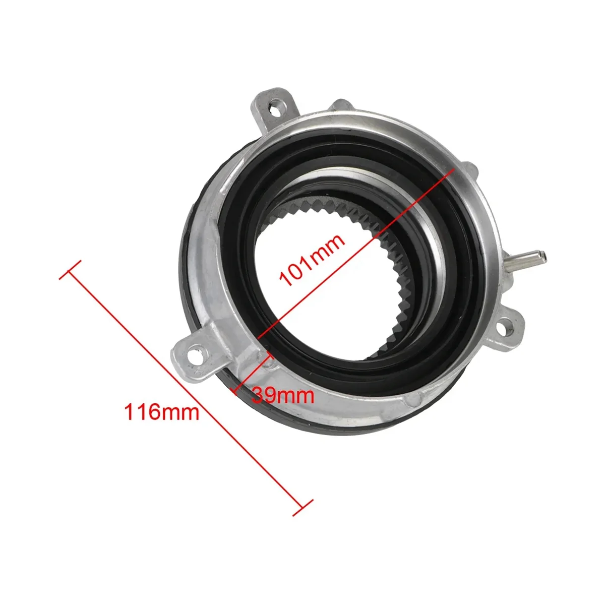 2Pcs Car Clutch Bearing Hub Lock Actuator Time for SSANGYONG Actyon (Sports) Kyron 4151009000 4151009100