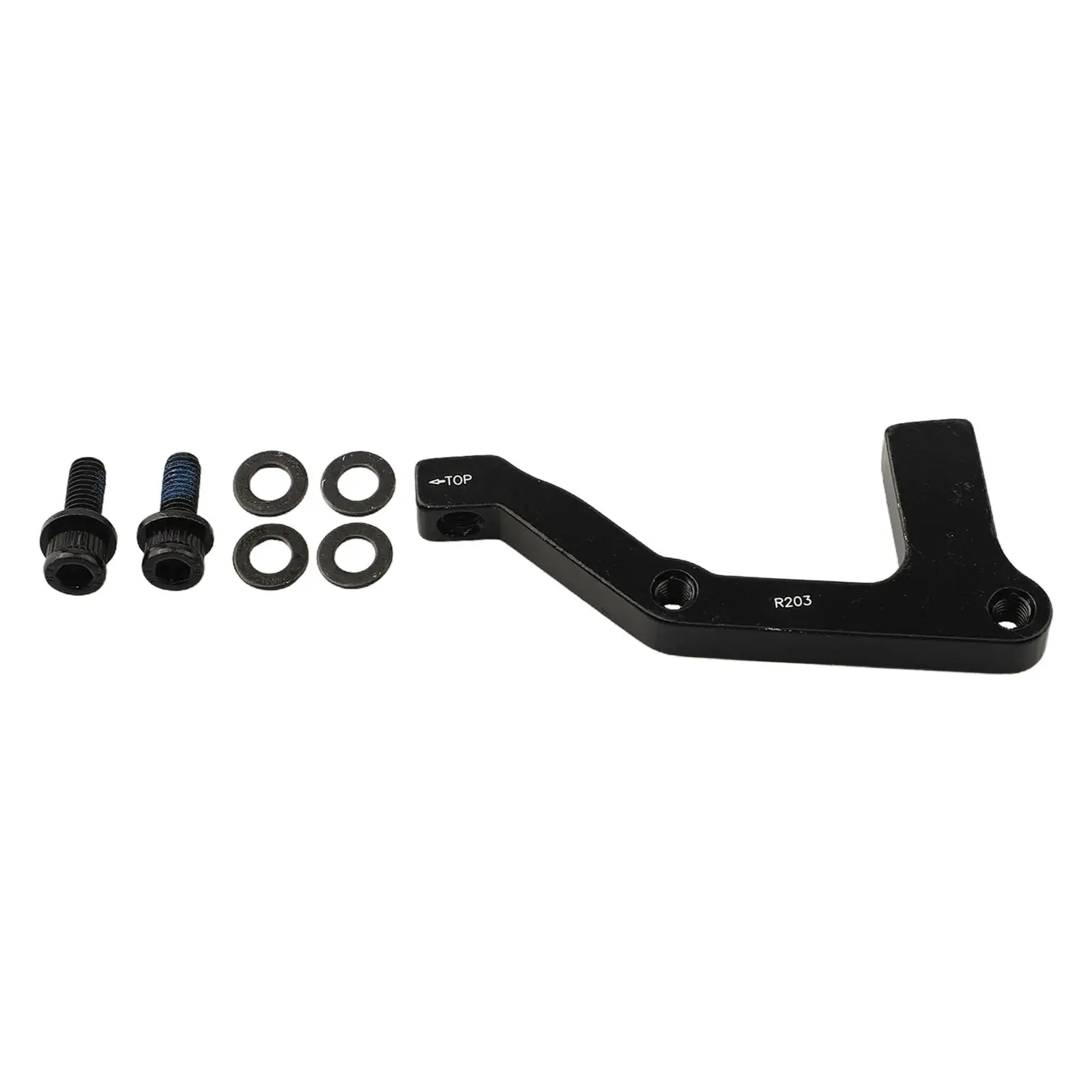 

For Mountain Bike Disc Brake Caliper Adapter PM/IS 180/203mm Aluminum Alloy Construction for Enhanced Performance