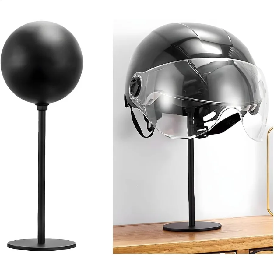 

Подставка для шлема, металлическая вращающаяся антикоррозийная алюминиевая подставка для мотоциклетного шлема, настольная подставка для шляпы с утолщенным основанием для мотоцикла