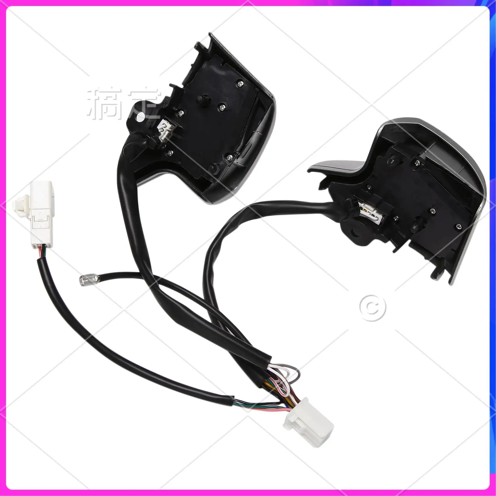 

NEW-Car Steering Wheel Control Button Cruise Control Volume Control Switch Button For 107 Toyota Corolla 2007-2010