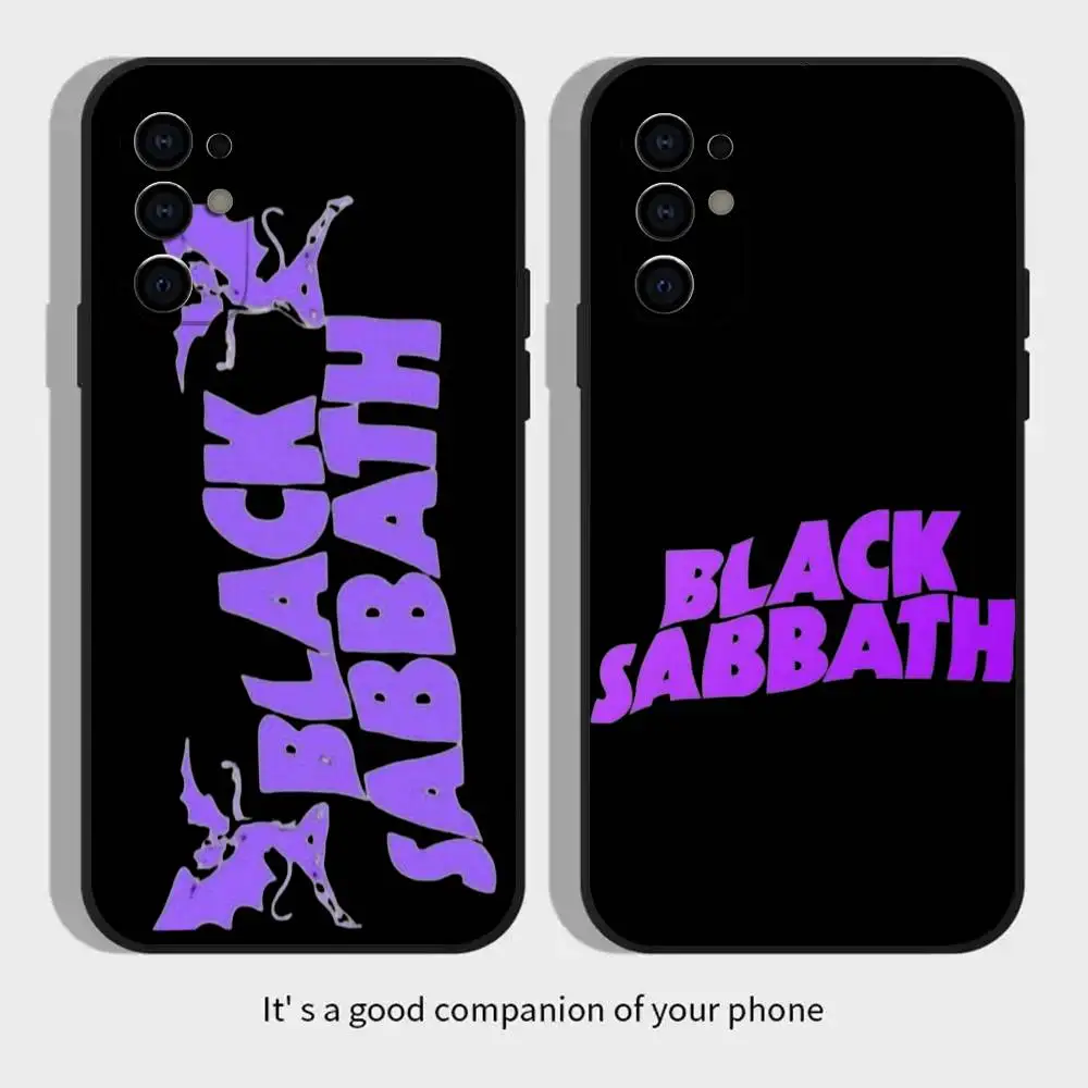 Black Sabbath Ultrathin TPU Printed Phone Case For Samsung Galaxy S26/S25/24/23/22/30/21/10/9,Ultra,Plus