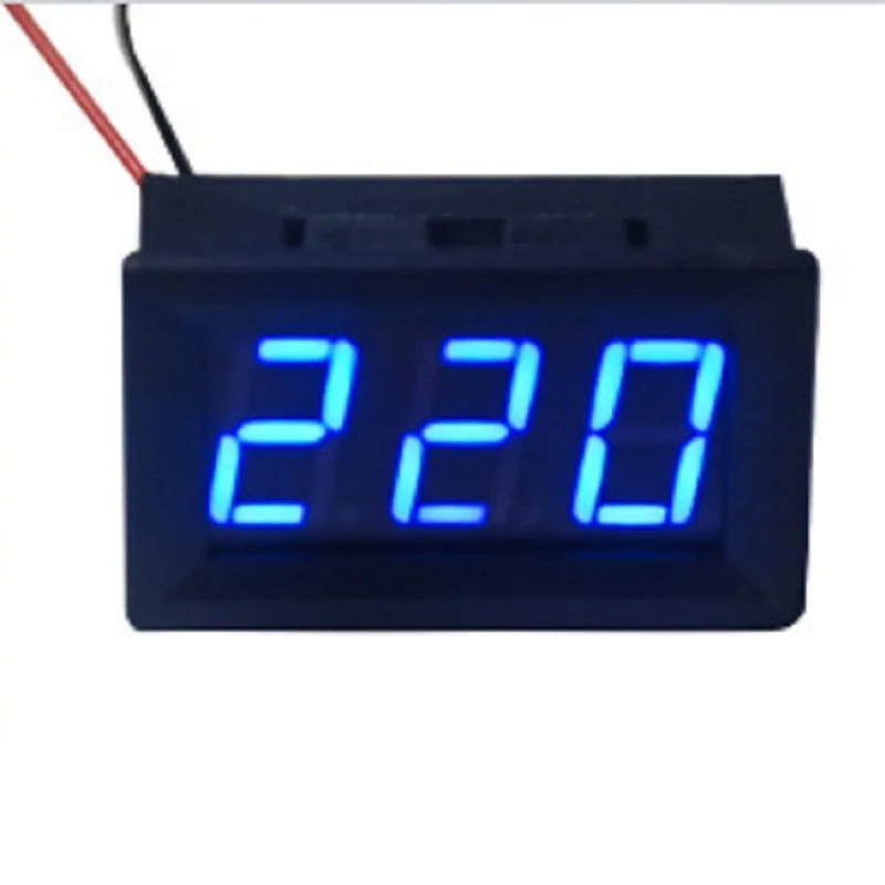 Digital Voltage Meter DC V to 30V Digital Voltage Meter Voltage Panel Meter Voltage Measuring Instrument