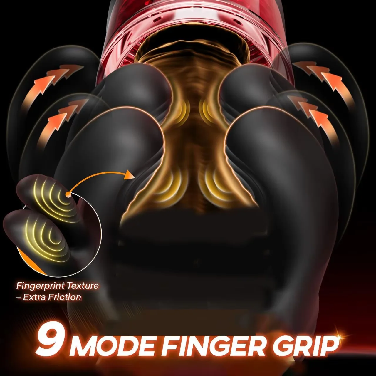 Adult Sex Toy Male Penis Stimulator Massager 9 Vibration Rotation Suction Modes USB Rechargeable Masturbation Cup Adult Supplies - view 3