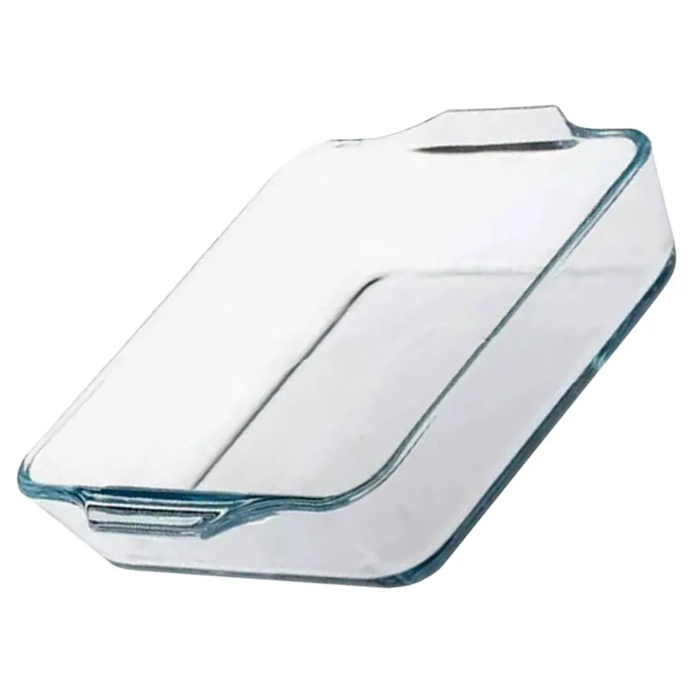 

Glass Baking Dish Double Handle Oven Safe Microwave Refrigerator Dishwasher Safe for Lasagna Roasting Pan Bakeware
