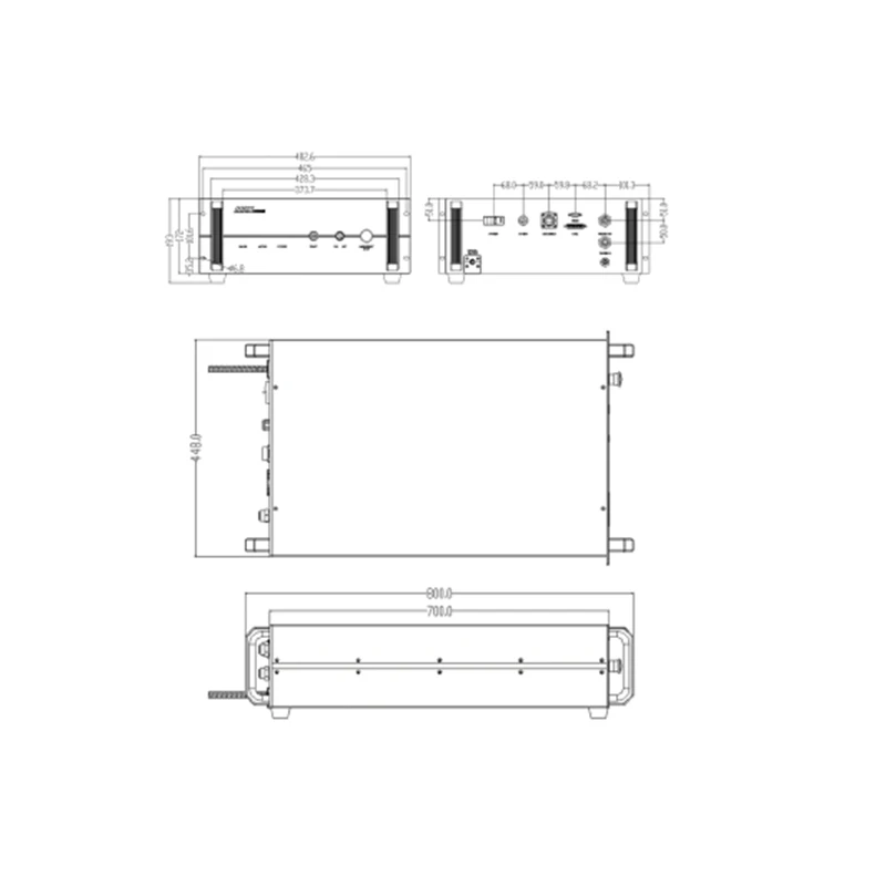 MFSC 1000W 1500W High Power Source Factory Low Price Original Model Fiber Laser