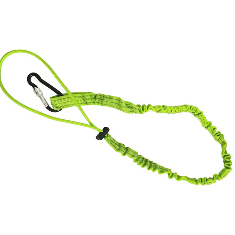 Sicherheits-Bungee-Gurt mit Karabinerhaken, Kletter- und Arbeitsseil, Absturzsicherungsseil, Zubehör für Höhenarbeiten – Detail 13
