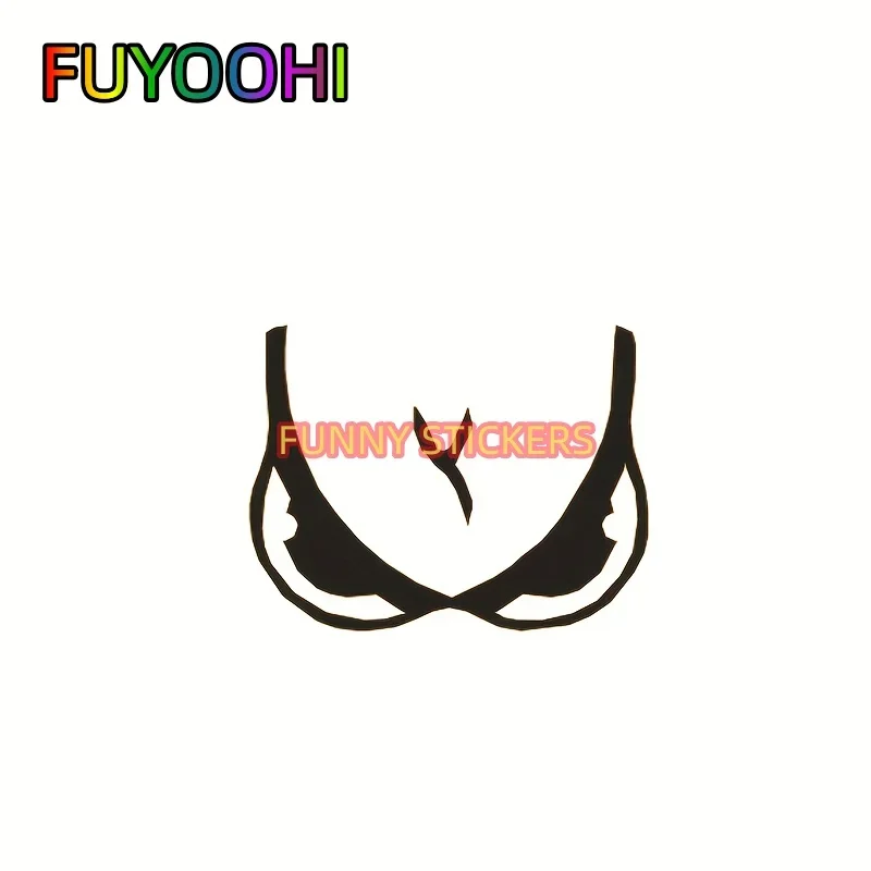 

FUYOOHI Funny Pattern Creative Car Sticker Body Glass Car Decorative Door and Window Stickers Luggage Notebook Sticker