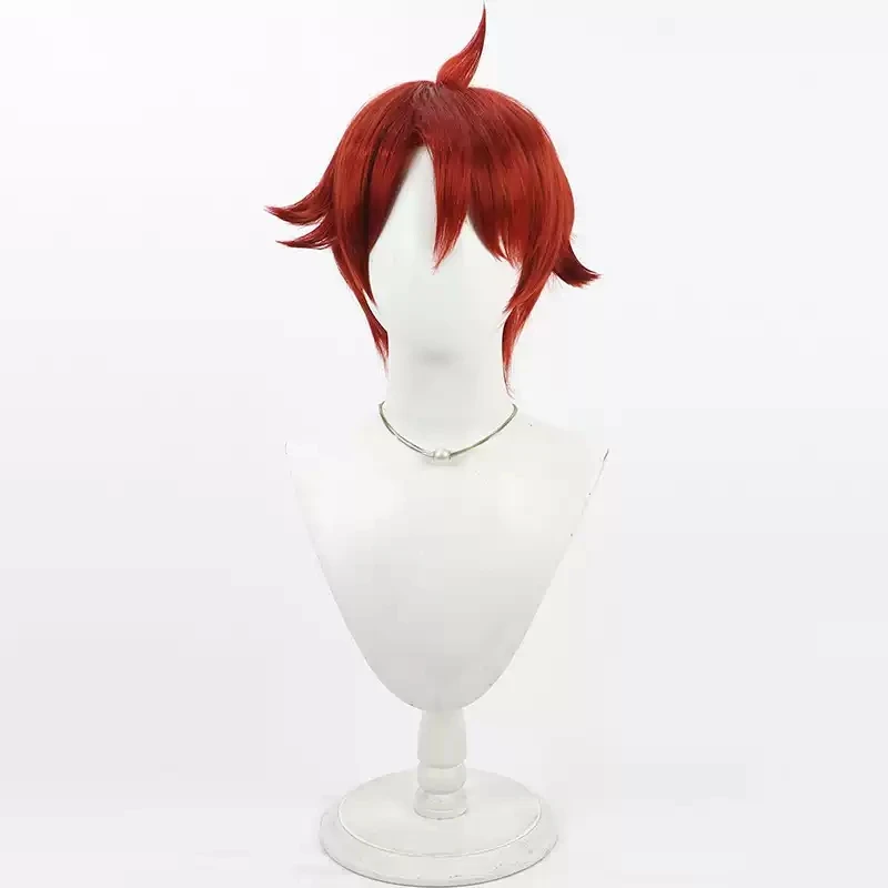 Two Colors Toyama Satoru Cosplay Wig Heat Resistant Synthetic Hair Halloween Party Role Play