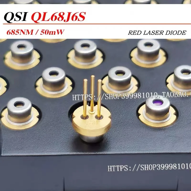 QSI QL68J6SA QL68J6SC 685nm 50mw 5.6mm 60 ℃   مع صمام ثنائي ليزر PD