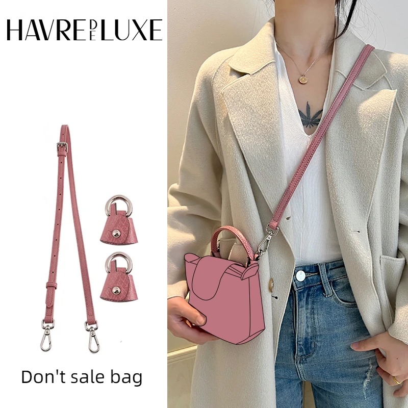 Havreodele-女性用バッグ付きショルダーストラップ,チェーン付きミニショルダーバッグ,クロスボディバッグ,パンチなし,ベルトアクセサリー