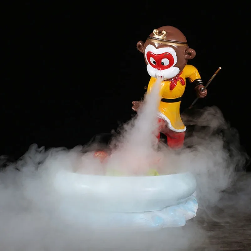 Picture 5: Hotel Atmosphere Dry Ice Tableware Sun Wukong Personalized Restaurant Plates Restaurant Creative Plates