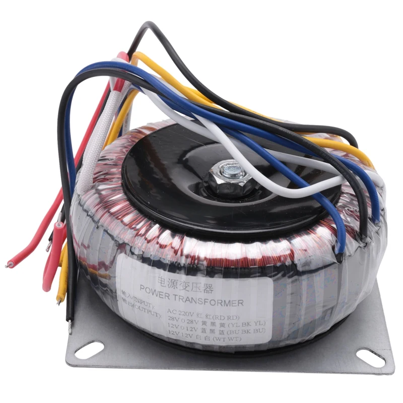 

Dual Ac 28V 12V Single 12V 200W Transformer For Preamplifer Amplifer Tone Board Used 220V