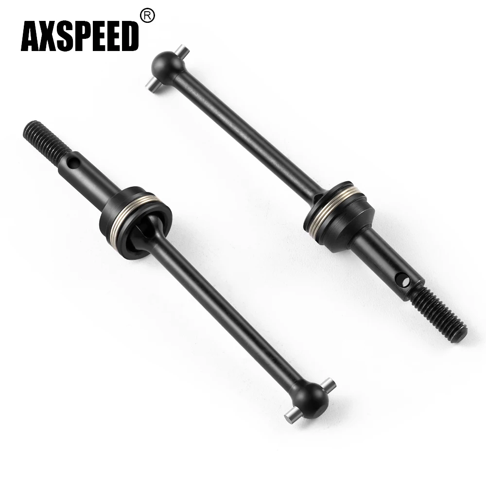 

AXSPEED 1Set Steel Front Rear Universal CVD Shaft for Tamiya TC01 1/10 RC Car Upgrade Parts
