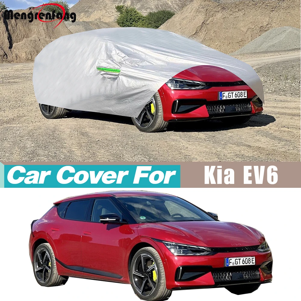 

Автомобильный чехол для Kia EV6 2021-2026, пылезащитный внедорожник, защита от солнца, дождя, снега, краски, ветра
