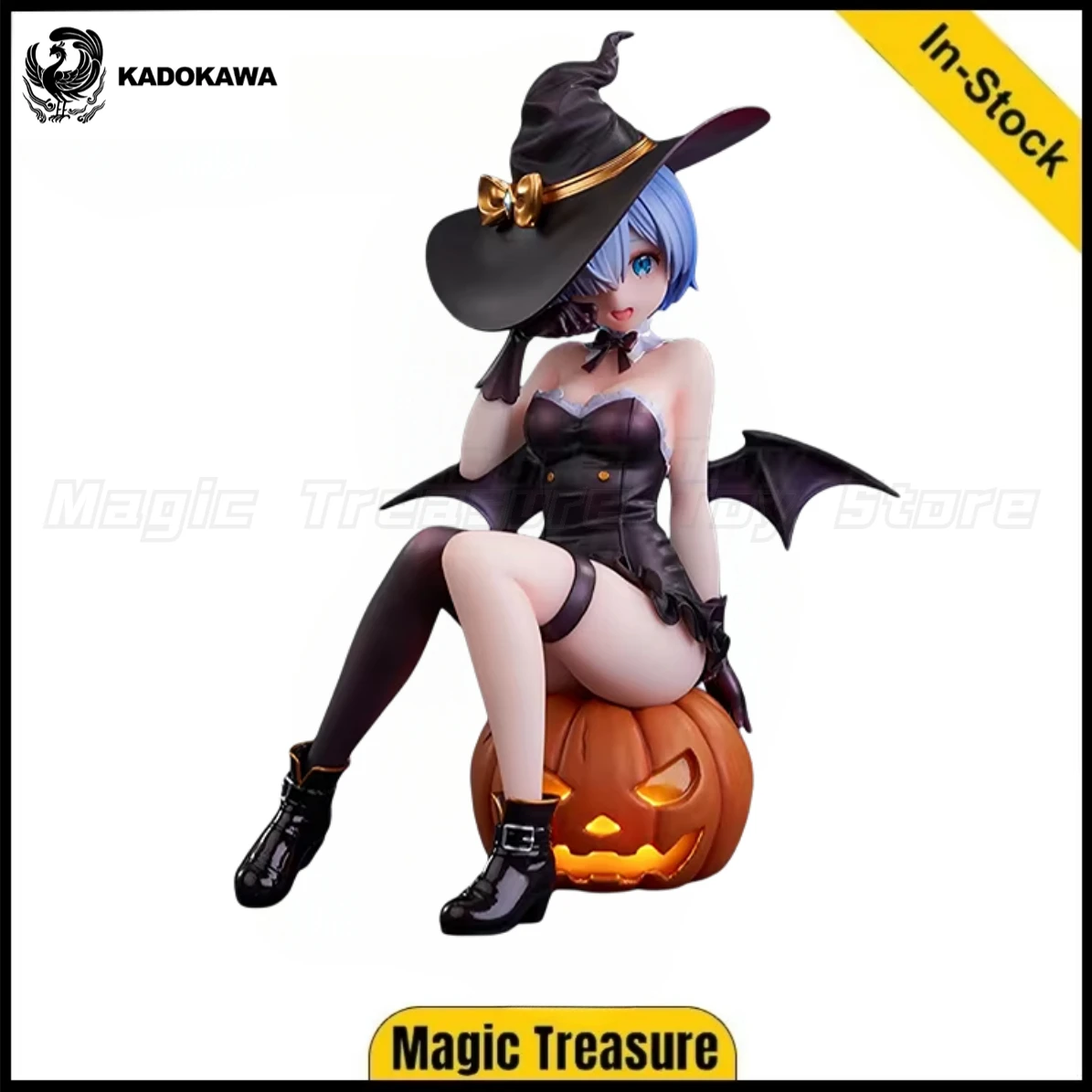 【In stock】 AniMester KADOKAWA KDcolle Re0 Re: ZERO - Starting Life in Another World Remu Night Wizard Anime Gifts Figure