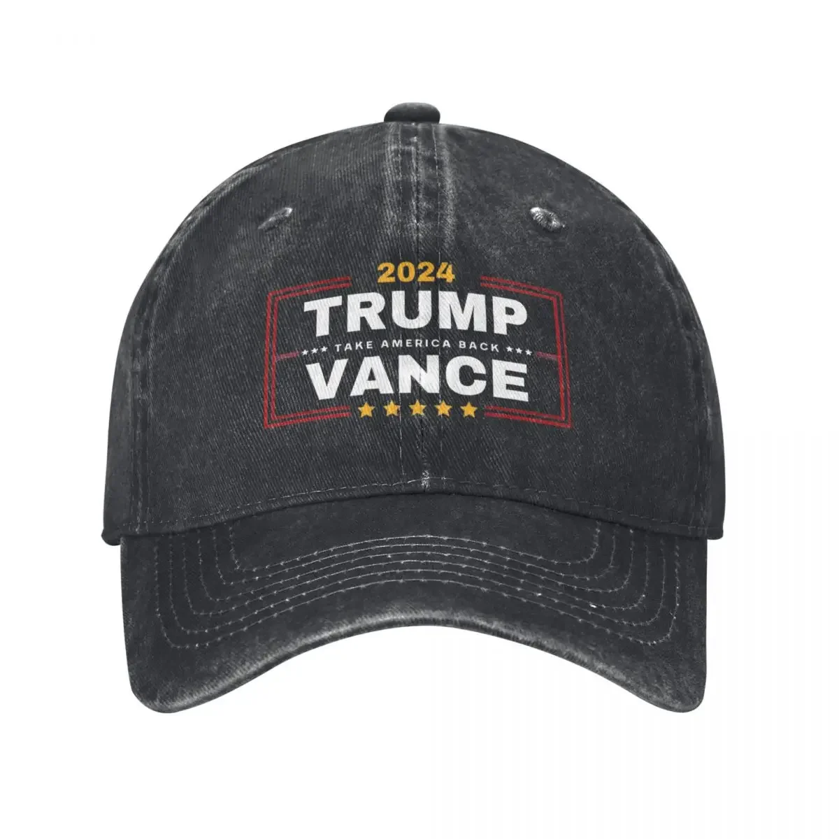 

Trump Vance Support 2024 Men Women Baseball Caps President Election Vote Trump Shot Distressed Cotton Caps Hat Gift Sun Cap