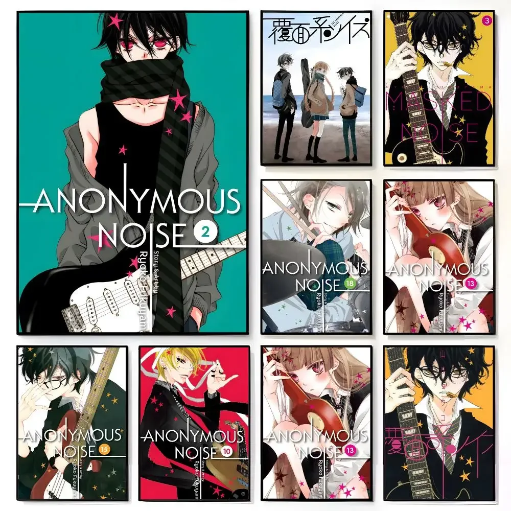 Manga Music A‑Anonymous Noise Poster American Film Mural Home Childrens Room Wall Decor Print