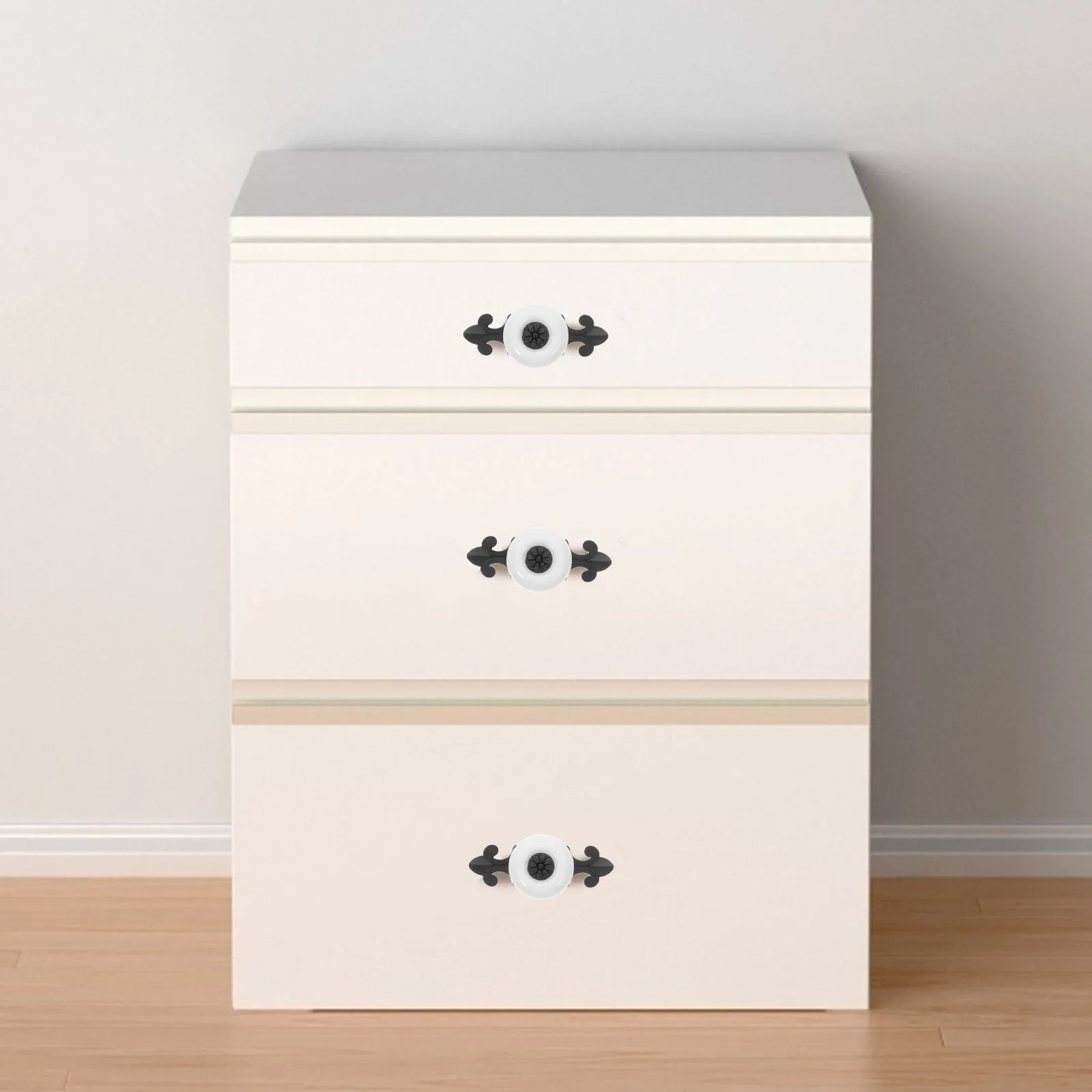 

5Pcs Ceramic Cabinet Knobs Vintage Style Drawer Pulls Cupboard Door Handles Porcelain Decorative Knobs Cabinet Handles