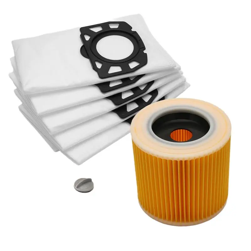 【AA86】Vacuum Cleaner Bags Filter Suitable For Karcher KFI 357 KFI357 KA 40 Replacement Bag For Karcher 2.863-314.0WD2 Plus WD3