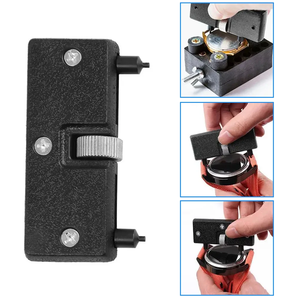 قابل للتعديل ووتش فتاحة الغطاء الخلفي الصحافة أقرب مزيل وجع المسمار وجع إصلاح أطقم أدوات 1 قطعة ساعة مزيل البطارية LK-AA465 #5