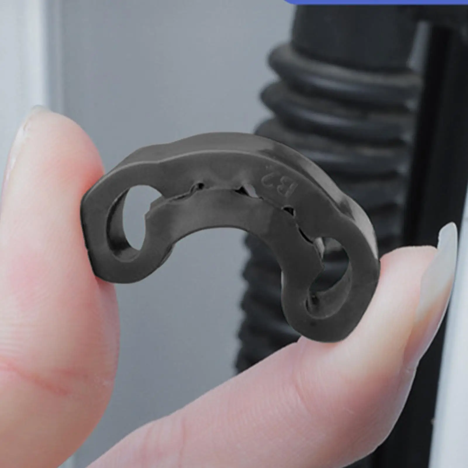 Car Door Shock Absorber 4 Pieces Car Door Buckle Guard automative Door Lock protective pad Deadener for Truck Car vehicle