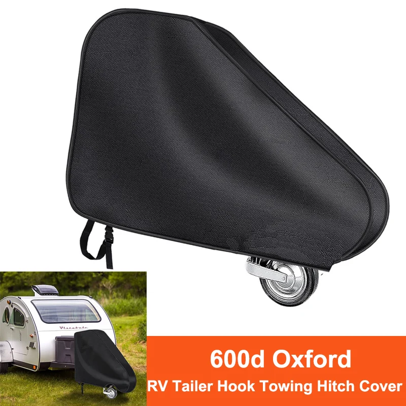 

RV Tailer Hook Towing Hitch Cover Waterproof Caravan Snow Rain Dust Protector Trailer Truck Anti UV Oxford Accessories Parts