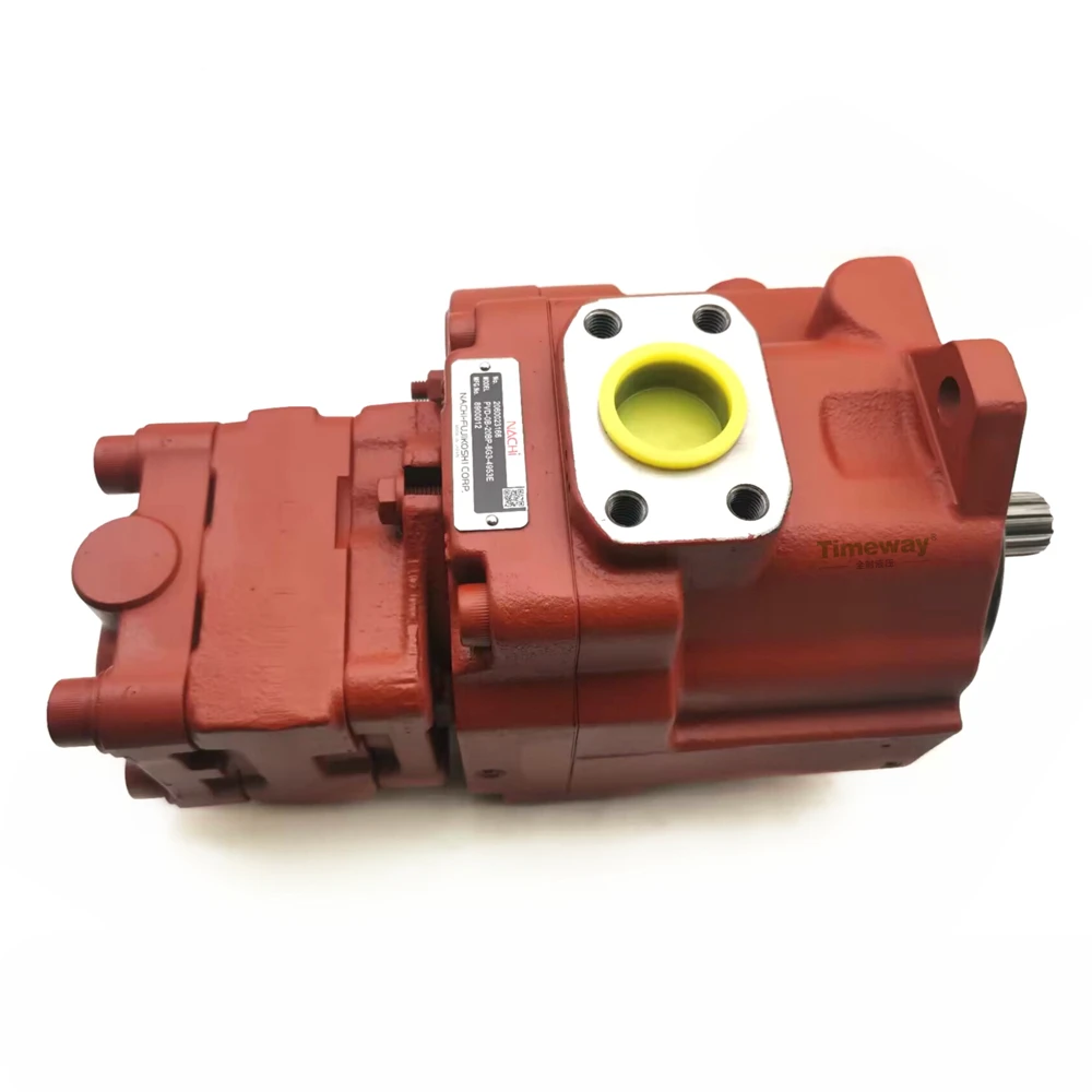 PVD Piston Pumps With Solenoid Valve for NACHI PVD-0B-20BP-8G3-4953E Excavator Main Pump PVD-0B-20BP Hydraulic Piston Oil Pump