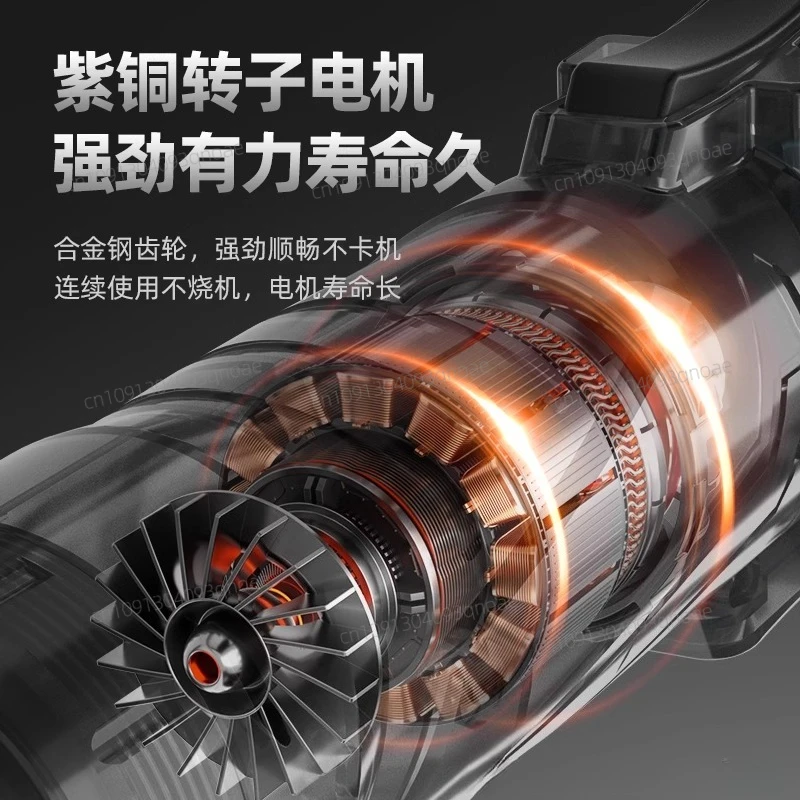 Electric screwdriver rechargeable battery lithium battery 12V wireless large torque 802 screwdriver straight handle