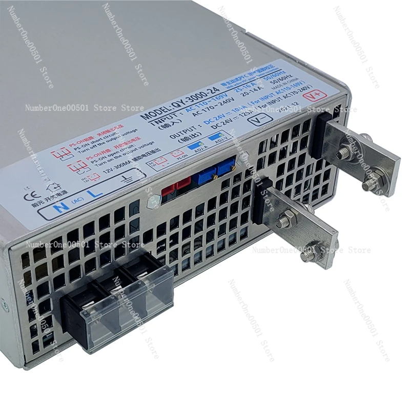 DC 110V3000W power supply 110V DC high power 3000W with PFC constant voltage constant current DC110V power supply